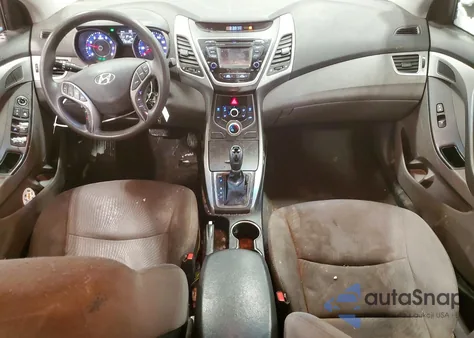 2015 Hyundai Elantra Se z USA, uszkodzony, nr VIN 5NPDH4AE9FH587080